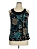 Perceptions Woman Teal Tank Top Size 1X - photo 1