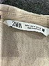 Zara Tan Short Sleeve Blouse Size M - photo 7