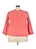 Crossroads Pink Pullover Sweater Size 2X - photo 1