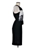 BCBGMAXAZRIA 100% Polyester Graphic Gray Cocktail Dress Size 8 - photo 4