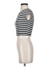 Zara Stripes Ivory Sleeveless T-Shirt Size S - photo 5