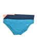 Nike Color Block Blue Swimsuit Bottoms Size L - photo 2