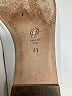 M. Gemi 100% Leather White Flats Size EU 41 - photo 4