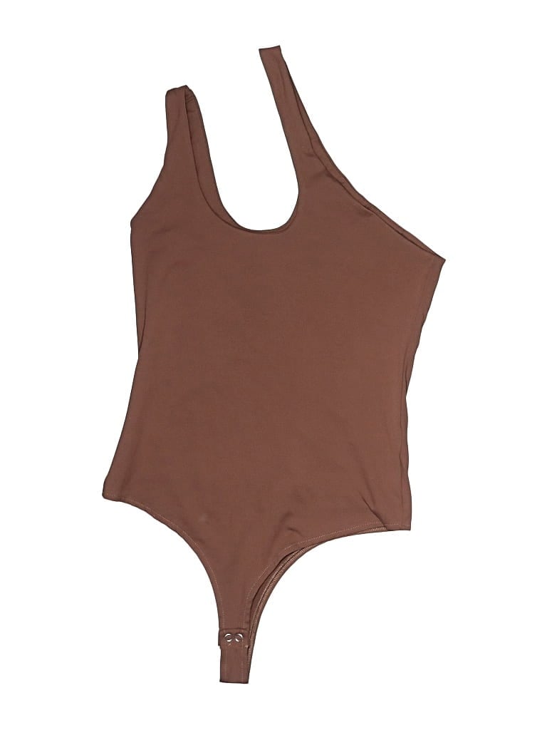 Pre-owned Reoria Bodysuit In Brown