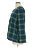 Blair Plaid Green Long Sleeve Henley Size M - photo 5