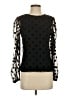 Boden 100% Polyester Black Long Sleeve Blouse Size 4 - photo 1