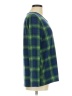 Blair Plaid Green Long Sleeve Henley Size M - photo 4