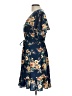 Xhilaration 100% Polyester Floral Blue Casual Dress Size L - photo 5