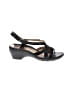 Clarks Black Sandals Size 8 - photo 1