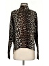 Ganni Animal Print Brown Wool Pullover Sweater Size Sm (1) - photo 1
