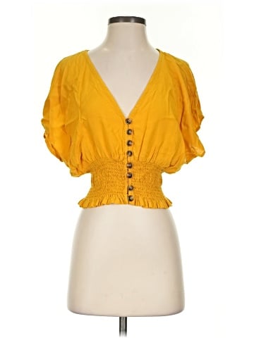 Love J Short Sleeve Blouse (view 1)