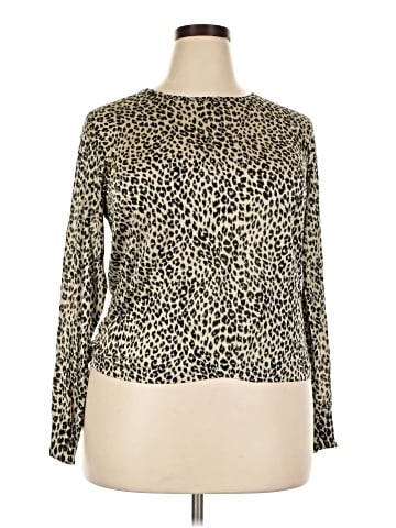 Winter Silks Long Sleeve Silk Top (view 1)