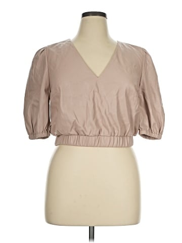 Bar III 3/4 Sleeve Blouse (view 1)