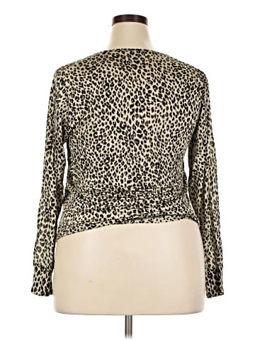 Winter Silks Long Sleeve Silk Top (view 2)