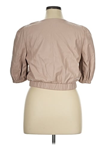 Bar III 3/4 Sleeve Blouse (view 2)