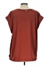 DKNY Brown Short Sleeve Top Size L (estimated) - photo 2