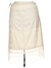 Cato Chevron-herringbone Ivory Casual Skirt Size 10 - photo 1