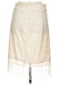 Cato Chevron-herringbone Ivory Casual Skirt Size 10 - photo 2