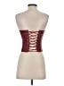 Edikted Burgundy Sleeveless Top Size S - photo 2