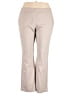 IMAN Solid Tan Khakis Size 3X - photo 1