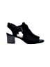 Nine West 100% Leather Black Sandals Size 8 - photo 1