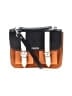 Grafea 100% Leather White Orange Leather Crossbody Bag One size - photo 1