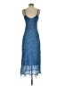 Moon River 100% Polyester Print Blue Cocktail Dress Size XS - photo 2