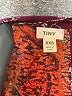 Tiny 100% Rayon Paisley Burgundy Casual Dress Size XXS - photo 7
