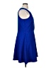 Apt. 9 Solid Blue Cocktail Dress Size XL - photo 4