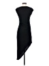BCBGeneration Solid Black Cocktail Dress Size S - photo 2