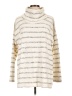 Ann Taylor LOFT Ivory Turtleneck Sweater Size L - photo 1