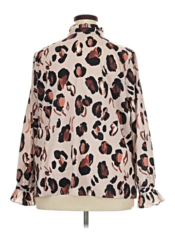 ELOQUII Long Sleeve Blouse (view 2)