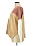 Glam Color Block Tan Pullover Sweater Size M - photo 5