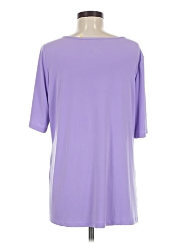Susan Graver 3/4 Sleeve T-Shirt (view 2)