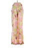 Lilly Pulitzer 100% Cotton Floral Pink Casual Pants Size S - photo 2