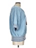 Matilda Jane 100% Lyocell Blue 3/4 Sleeve Blouse Size L - photo 4
