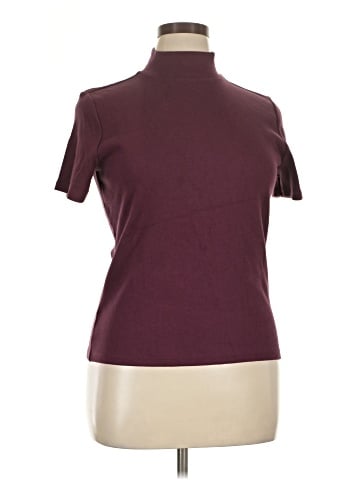 a.n.a. A New Approach Short Sleeve Turtleneck (view 1)