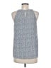 Adrianna Papell Blue Sleeveless Blouse Size M - photo 2