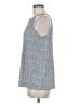 Adrianna Papell Blue Sleeveless Blouse Size M - photo 5