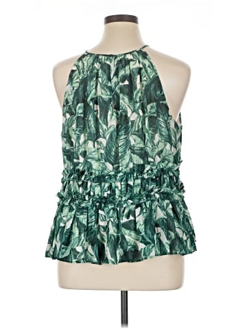 Kaari Blue Sleeveless Blouse (view 2)