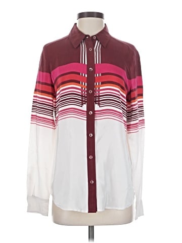 Equipment Long Sleeve Blouse (view 1)