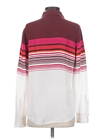 Equipment Long Sleeve Blouse (view 2)