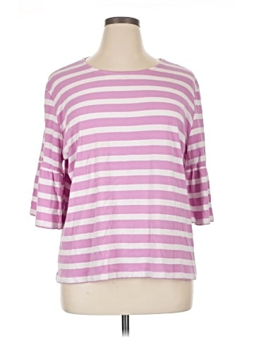 Jones New York 3/4 Sleeve T-Shirt (view 1)