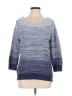 Crystal-Kobe Blue Pullover Sweater Size L - photo 1