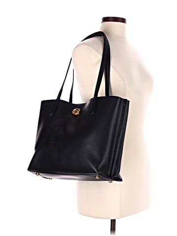 Coach Leather Tote (view 2)