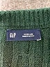 Gap Solid Green Pullover Sweater Size M - photo 4