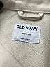 Old Navy 100% Polyester Solid Ivory Jacket Size 14 - 16 - photo 3