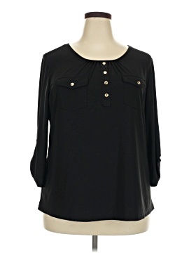 Perseption Concept 3/4 Sleeve Blouse