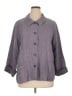 Flax 100% Linen Gray Blazer Size 14 (L) - photo 1