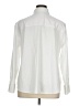 Chico's Solid Ivory Long Sleeve Button-Down Shirt Size XL (3.5) - photo 2
